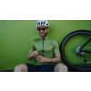 Pánský cyklo dres FLEURETTE V2 Cactus Green Zelený kaktus