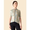 Dámský cyklo dres FLEURETTE V2 Chanterelle Agave Lišková Agáve
