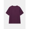 Bavlněné tričko ANNE RIDE WITH FRIENDS UNISEX Quetsche Purple Fialové sevření