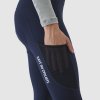 Pánské zimní cyklo kalhoty čapáky serie AUDAX ROSIE Navy Námořnická modrá