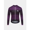Pánský cyklistický dres pro vysoké intenzity RACE CONSTANCE Black Quetsche Černé a fialové sevření