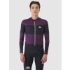 Pánský cyklistický dres pro vysoké intenzity RACE CONSTANCE Black Quetsche Černé a fialové sevření