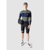 Pánský cyklistický dres pro vysoké intenzity RACE CONSTANCE Navy Scots Pine Námořnická modrá a borovice lesní