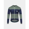 Pánský cyklistický dres pro vysoké intenzity RACE CONSTANCE Navy Scots Pine Námořnická modrá a borovice lesní