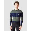 Pánský cyklistický dres pro vysoké intenzity RACE CONSTANCE Navy Scots Pine Námořnická modrá a borovice lesní