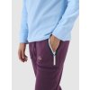 Pánské vlněné teplákové kalhoty HENRIETTE V2 QUETSCHE PURPLE Fialové sevření