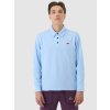 Cyklistická a volnočasová polokošile s dlouhým rukávem LESLIE UNISEX ICE BLUE Ledově modrá