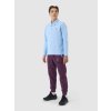 Cyklistická a volnočasová polokošile s dlouhým rukávem LESLIE UNISEX ICE BLUE Ledově modrá