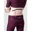 Dámský cyklistický dres pro vysoké intenzity RACE CONSTANCE Quetsche Rosa Krémově fialové sevření