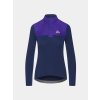 Dámský cyklo dres s dlouhým rukávem FAUSTINE Amethyst Navy Ametyst a námořnická modrá