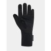 Cyklistické rukavice tří sezónní SOFTSHELL UNISEX Black Černá