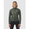 Dámská zimní cyklo bunda PRIMALOFT ALBERTINE V2 Khaki Zelená