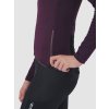 Pánský cyklistický dres s dlouhým rukávem AUDAX LYDIA Quetsche Purple Fialové sevření