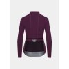Dámský cyklistický dres s dlouhým rukávem AUDAX LYDIA Quetsche Purple Fialové sevření