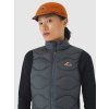 Cyklistická zateplená vesta ALEXIA V2 UNISEX Anthracite Antracit