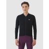 Pánský cyklo dres s dlouhým rukávem CORINNE V2 Black Černá