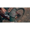 GRAVEL pánské cyklo kraťasy 2v1 MICKAELA V2 Olive Khaki Olivová a vojenská zelená