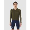 Pánský cyklo dres pro vysoké intenzity RACE ROXANE Khaki Odstín hnědožluté