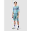 Pánský cyklo dres ultralehký RACE ANGELINE V2 Riviera Blue Deep Water Modrá riviéra a temná voda