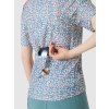 Cyklo dres CLAUDINE V2 UNISEX Daisy Deep Water Sedmikráska Hluboká voda