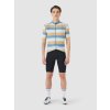 Pánský cyklo dres AUDAX MONA V2 Deep Water Sunflower Hluboká voda Slunečnice