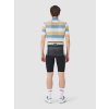 Pánský cyklo dres AUDAX MONA V2 Deep Water Sunflower Hluboká voda Slunečnice