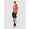 Dámský cyklo dres AUDAX MONA V2 Cinder Red Šumivá červená