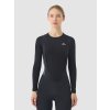 Dámské funkční tričko s dlouhým rukávem COLINE Létající ryba Black Černá