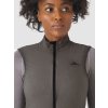 Dámská cyklistická větru odolná vesta EDITH Cold Dye Charcoal Studeně barvené dřevěné uhlí