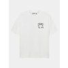 Bavlněné tričko s krátkým rukávem COL D'EZE UNISEX White Bílá