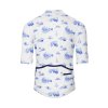 Pánský cyklo dres VALENTINE GRAVURE Blue Modrá