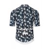 Pánský cyklo dres ATELIER OCTAVIA White Flower Bílý květ