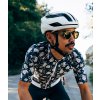 Pánský cyklo dres ATELIER OCTAVIA White Flower Bílý květ