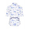 Dámský cyklo dres VALENTINE GRAVURE Blue Modrá