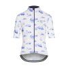 Dámský cyklo dres VALENTINE GRAVURE Blue Modrá
