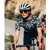 Dámský cyklo dres ATELIER OCTAVIA White Flower Bílý květ
