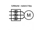 Softštartéry s riadením troch fáz a s bypassom