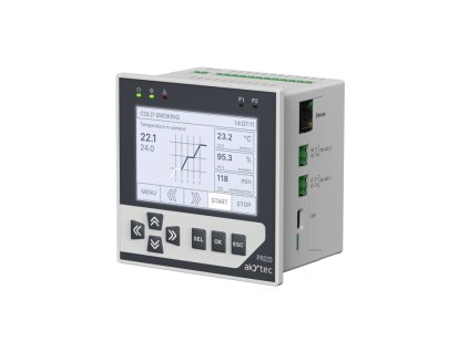 PR225 programovatelne rele R pre montaz do panela rozvadzaca s displejom 3,5 a ethernet pripojenim