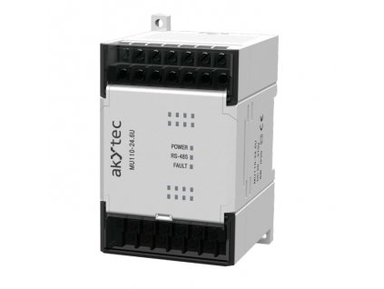 MU110 24 6U analogovy vystupny modul 6AO 0 10V RS485 modbus RTU