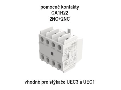 pomocne kontakty 2NO2NC pre stykace UEC1 a UEC3