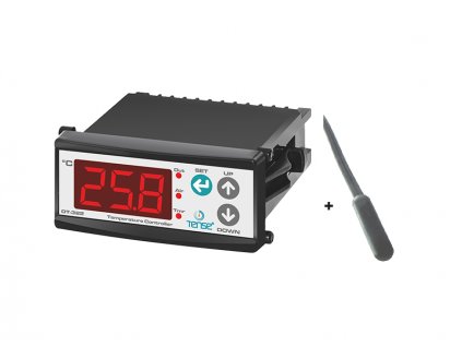 DT 322 regulator teploty ohrevu a chladenia na panel dvere rozvadzaca so snimacom