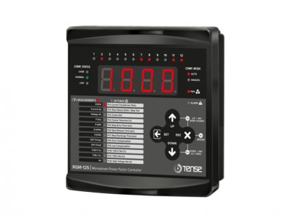 RGM 12S regulator ucinnika s meranim na jednej faze, kompenzacia indukcnej zataze