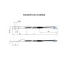 FECUNIJPRI4.5X7X15X5MFGSS snimac teploty Fe Cuni J prilozny rozmery priemer otvoru 4,5mm plocha 15x7,35mm kabel 5 m GS