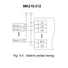 MK210 312 pripojenie kontaktov snimacov 24VDC ethernet modbus tcp digitalny vstupny modul 12DI NPN PNP MQTT SNMP