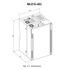 MU210 402 rozmery ethernet modbus tcp digitalny vystupny modul 16DO rele MQTT SNMP
