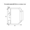 rozmery prevodnik teploty na DIN MUF HS Pt100 Pt1000