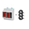 EM 250DIN trojfazovy multimeter na DIN listu s transformatormi 250A ampermeter, voltmeter, frekvencia, poradie faz