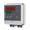TRM202 H3 univerzalny 2 kanalovy regulator v boxe pre priamu montaz na stenu