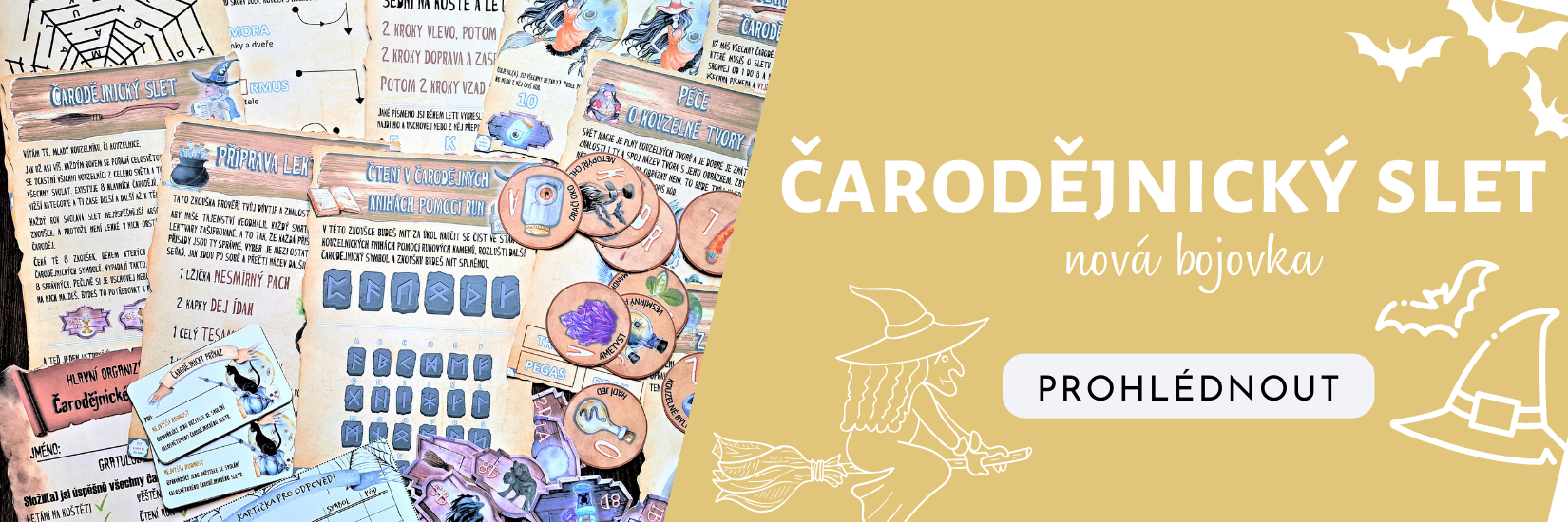 ČARODĚJNICKÝ SLET - BOJOVKA