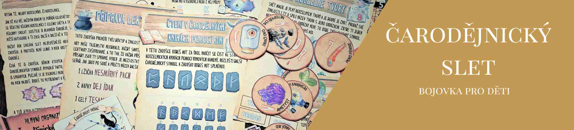 čarodějnický slet - bojovka pro děti hra na ven